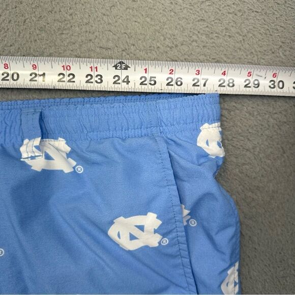 Columbia UNC Swim Trunks Mens 6X Blue Tar Heels Nylon Lined Beach Summer Casual - Picture 8 of 15